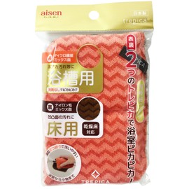 aisen Trepica EX BFA06 Bath Cloth, Perfect for Bathtubs, Floors, Washcloths
