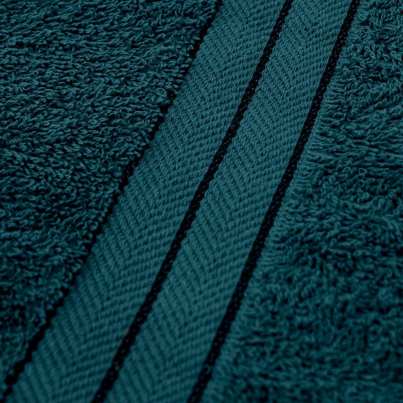 Brentfords Bathroom Towels Teal Green, Ultra Soft Feel Hand Towels