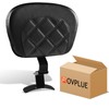 FOVPLUE Driver Backrest,Adjustable Rider Sissy Bar Backrest Pad for Harley