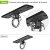 Dolibest Ceiling Mount Swing Hanger Heavy Duty Swing Set Hook