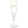 PiP Studio 51131036 Winter Wonderland Gold Champagne Glass 0.22 L