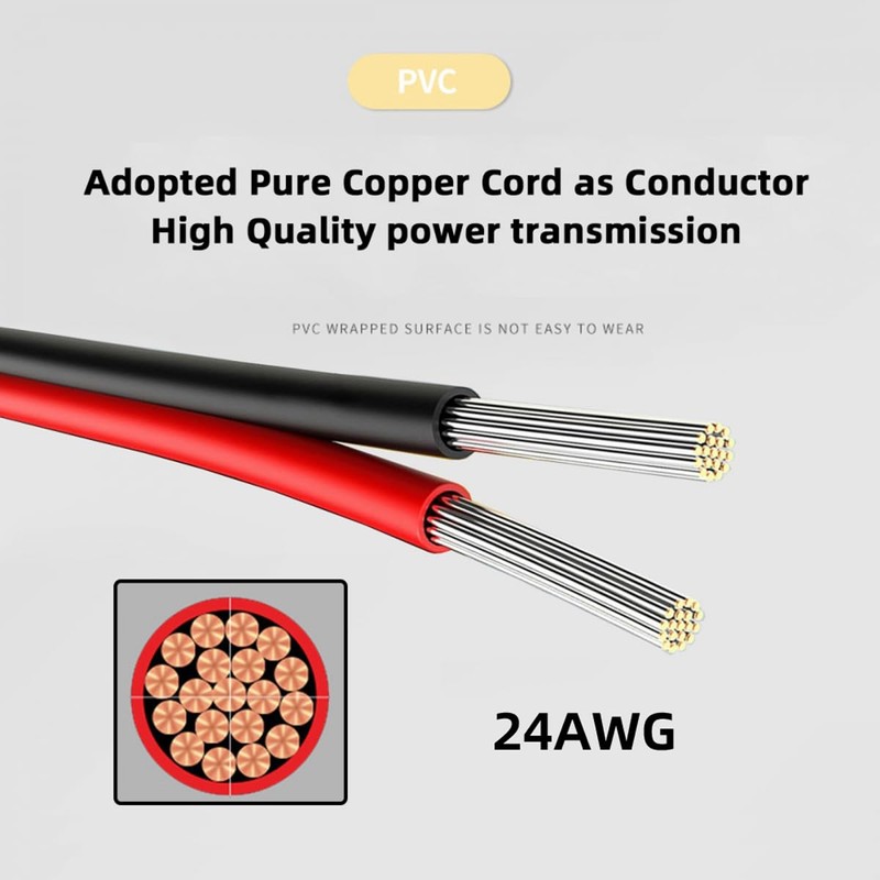 chenyang USB 2.0 to DC 5V 5.5x2.1mm Power Plug Barrel