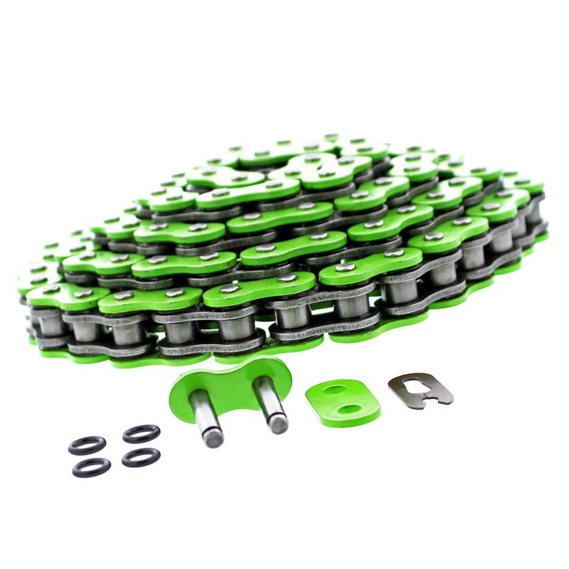 2003-2006 fits Yamaha YFS 200 Blaster Green O-Ring Chain Black
