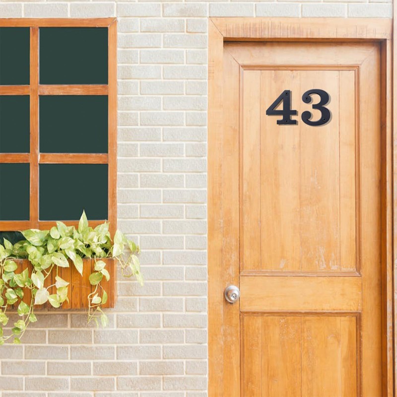 BetLight House Numbers for Outside-3 Inch Upgrade Rustproof Stainless Steel