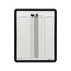 Quartet In/Out Board, 11" x 14", DuraMax Porcelain, In and