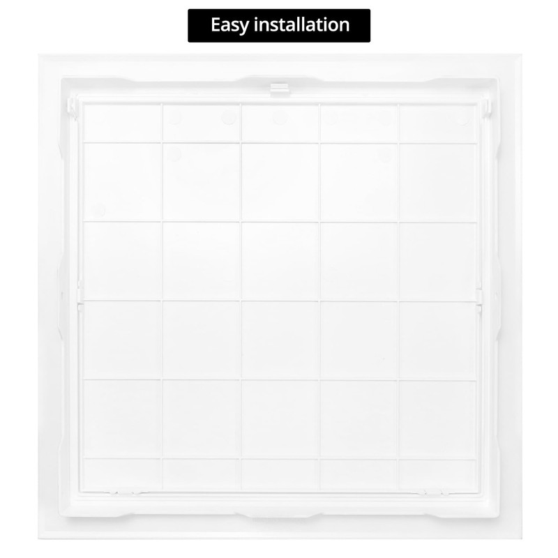 QWORK Access Panel for Drywall 12x12 inch, Plastic Wall Hole