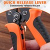 LEONTOOL 9 PCS Ratcheting Crimping Tool Kit - Quick Change