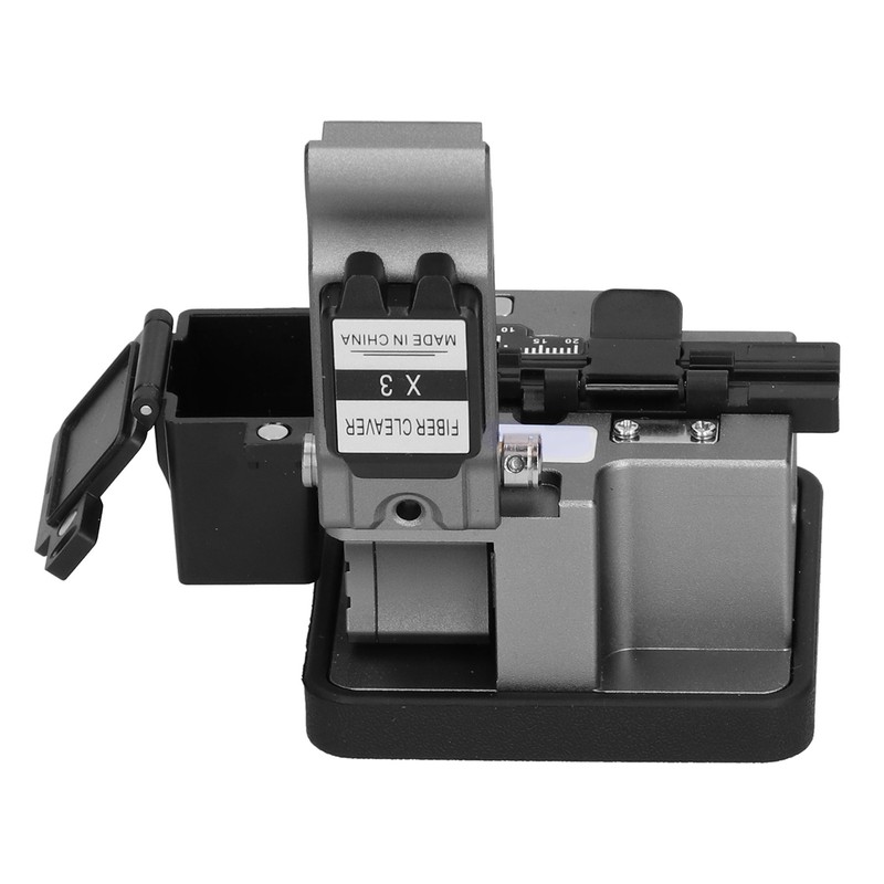 Fiber Cleaver High Accuracy Cable Cutter Tungsten Steel 24 Surface