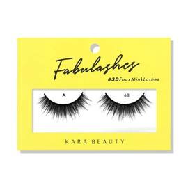 KARA BEAUTY FABULASHES 3D Faux Mink False Eyelashes - Style A68