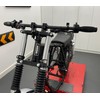Black Barrel Style Hand Grips fits 7/8" 22mm Motorbike Motorcycle