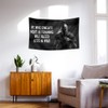 3x5 Ft Motivational Spartan Warrior Flag with 4 Brass Grommets