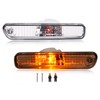 HECASA Rear Side Marker Light Compatible with 1992-2002 Honda Accord