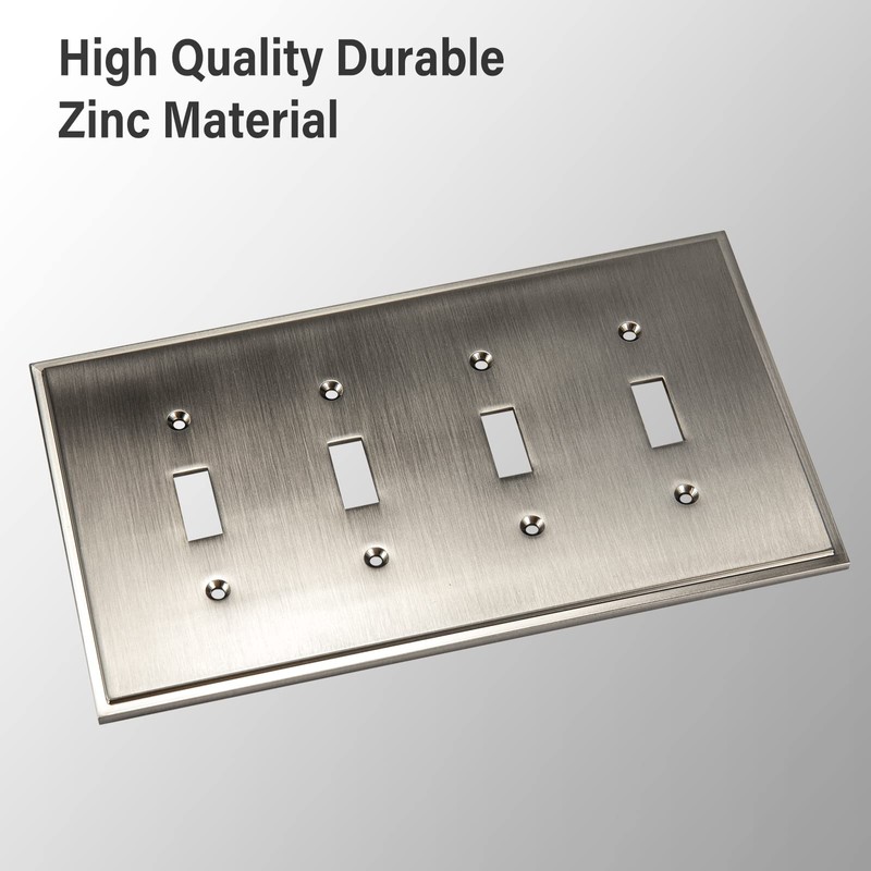 Henne Bery Soft Modern Decorative Wall Plate Switch Plate Outlet