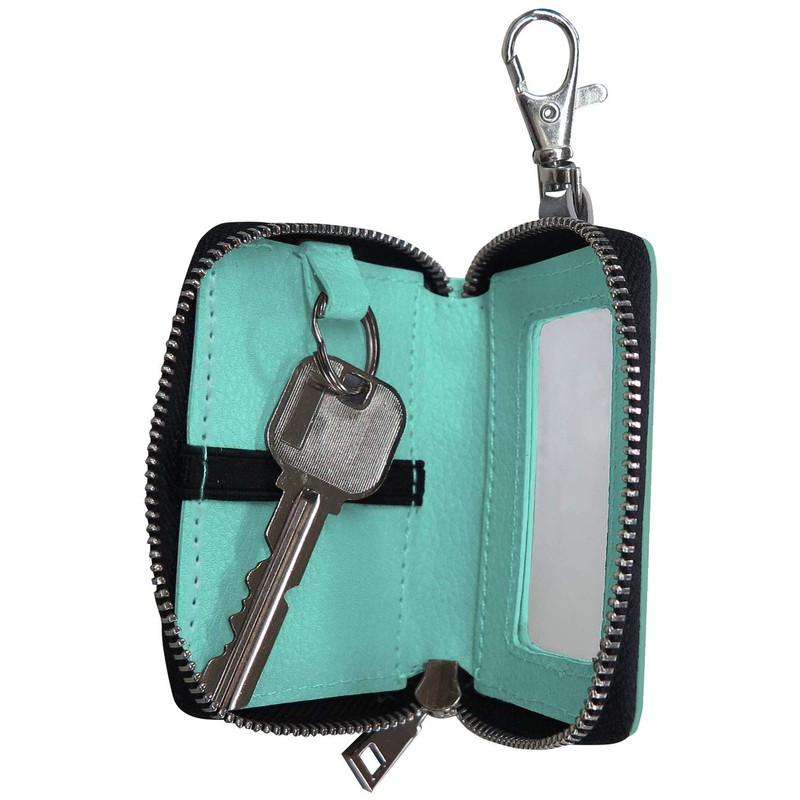 Meibo SN163 Snoopy Car Smart Key Case, Transparent Window, Saxophone