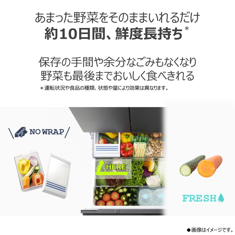 Toshiba GR-FVB1 Disposable Vegetable Box, 0.7 gal (2.2 L), Vegetable