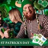 24 Sheets St. Patrick's Day Temporary Tattoos, Shamrock Green Leprechaun