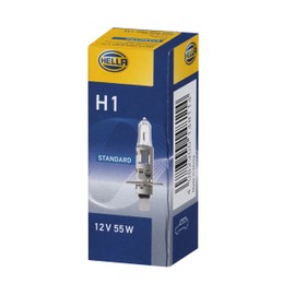 HELLA 8GH 002 089-133 Bulb - H1 - Standard - 12V - 55W - Socket Type: P14,5s - Box - Quantity: 1