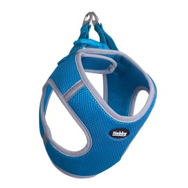 Nobby Mesh Harness Delight, Light Blue, XL: Chest: 45-50 cm, Belly: 55-60 cm, 25 mm, Pack of 1