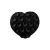 Wego Heart Multi Suction Cup Seat for Women, F, Black