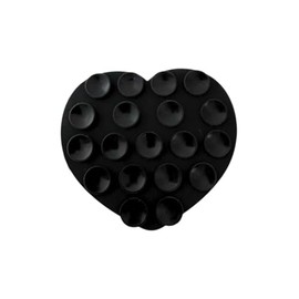 Wego Heart Multi Suction Cup Seat for Women, F, Black
