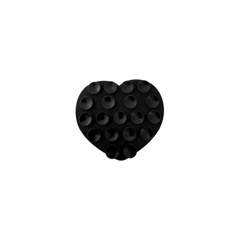 Wego Heart Multi Suction Cup Seat for Women, F, Black