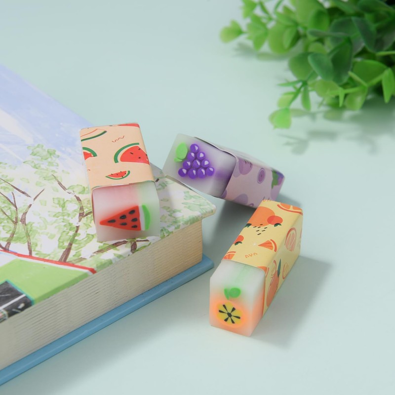 No oBML Eraser, Arch Elementary School Students, Set of 7,