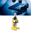 Kids Microscope Set 100x 400x 1200x Magnifications Angle Adjust LED