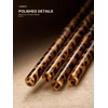 Fanquility 10Pcs Reusable Leopard Straws Cute Cheetah Print Straws