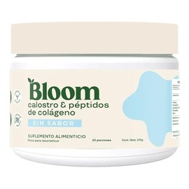 Bloom Calostro Y Péptidos De Colágeno Sin Sabor 25 Porciones