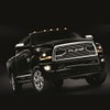5X Amber LED Cab Lights Smoked Cab Roof Running Top