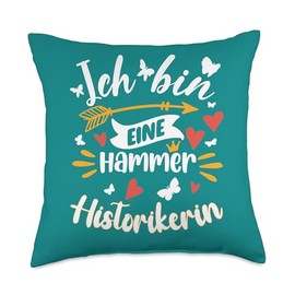 Eine Hammer Historikerin Für Frauen historiker geschenk Throw Pillow