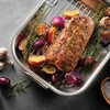Tramontina 16.75-Inch Stainless Steel Roasting Pan with Rack, Flared Edge