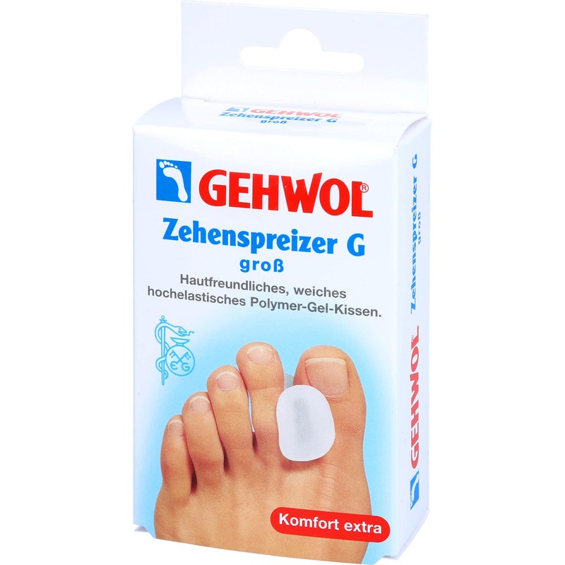 GEHWOL Polymer Gel Zehenspreizer groß, 3 St