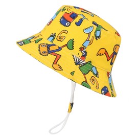 GEMVIE Fishing Hat Baby Boy Girl Sun Hat Toddler Summer Hat Beach Hat, yellow