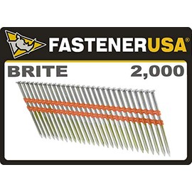 3 1/4" x .148 Smooth Brite Strip Nails 21 Degree 2M JobPak