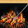 Marshmallow Roasting Sticks, 32 Inch Long Stainless Steel Smores Sticks