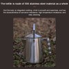 Milk Kettle Stainless Steel Large Capacity Kettle Camping Picnic Teapot