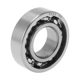 ACROPIX 6003 Deep Groove Ball Bearings P0 17x35x10mm Lubricated Bearings Open Type Silver Tone Scooter Skateboard Wheel