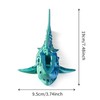 WUALAIER 3D Printed Articulated Shark Toy – Fun Movable Skeleton