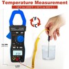 Current Clamp Multimeter 1000A Clamp Ammeter, Kethvoz 1/3 Phase Power