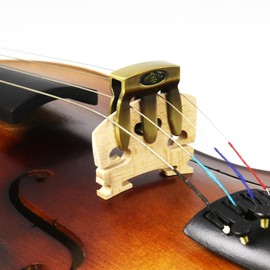 Violin Mute Violin Practice Bronze Mute Violin Silencer 3 Claw Violin Practice Mute Durable Violin Parts and Accessories ...