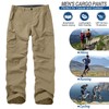 Mens Hiking Pants Quick Dry UPF 50 Travel Fishing Safari
