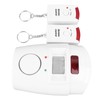 Door Window Alarm Home Hotel Dual Remote Control Sensor Alarm