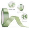 G2PLUS G2PLUS Sage Green Stain Ribbons, 20mm Gift Wrap Ribbon,