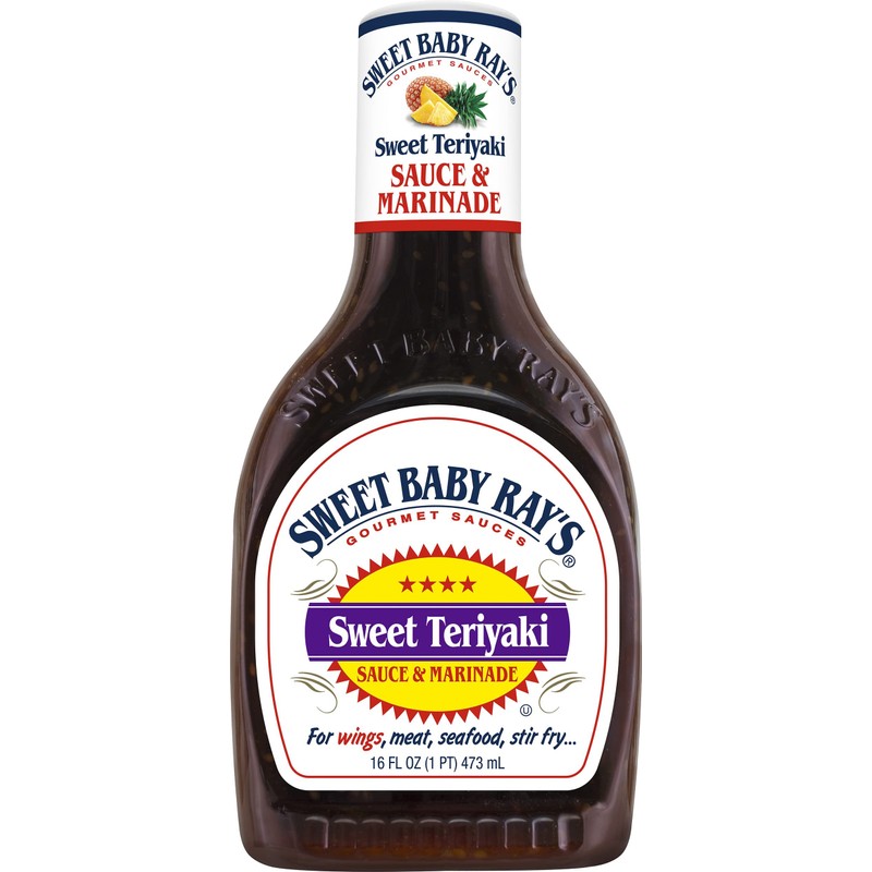 Sweet Baby Ray's Sweet Teriyaki Sauce and Marinade, 16OZ (16