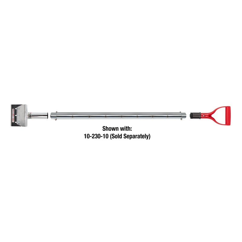 Roberts Floor Scraper,Stiff,6",Carbon Steel 10-195 - 1 Each