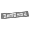 60x300mm Air Vent Cover - Aluminium Ventilation Grille - Silver