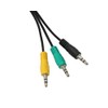 Cable de audio de 3,5 mm de 3 a 3