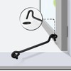 TERF® High Quality Cabin Hook and Eye Black 75mm (3