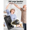 Jazmm Portable Radio AM FM,Battery Operated Radio with 3W Large